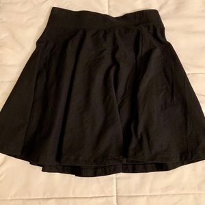 H&M Black Circle Skirt XS